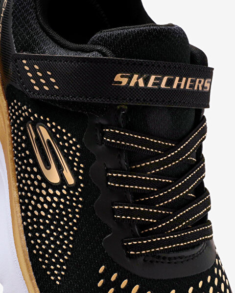 Skechers Ultra Groove - Hydro Mist Büyük Kız Çocuk Siyah Spor Ayakkabı 302393L BKGD-12