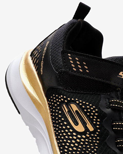 Skechers Ultra Groove - Hydro Mist Büyük Kız Çocuk Siyah Spor Ayakkabı 302393L BKGD-13