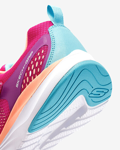 Skechers Ultra Groove - Hydro Mist Büyük Kız Çocuk Pembe Spor Ayakkabı 302393L HPAQ-9