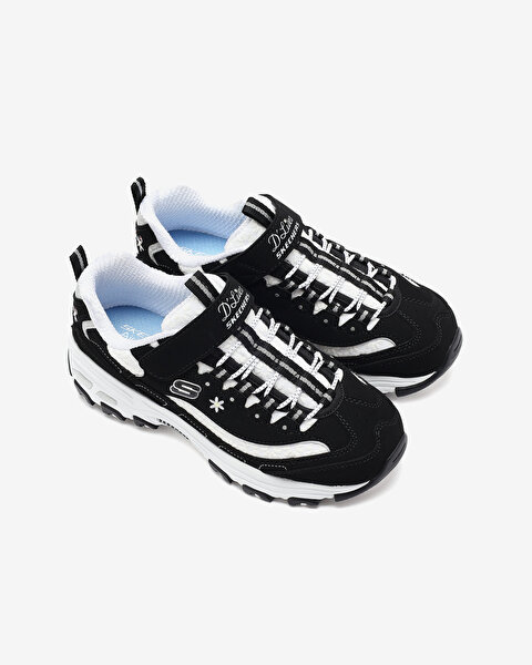 Skechers D'lites Büyük Kız Çocuk Siyah Sneakers 302540L BKW-5