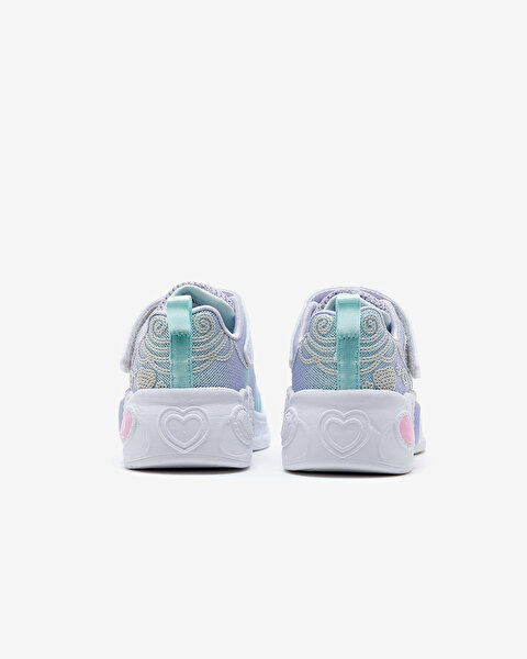Skechers Princess Wishes Küçük Kız Çocuk Mor Işıklı Spor Ayakkabı 302686N LVMT-5