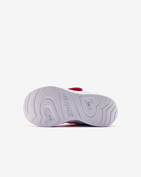 Skechers Heart Lights - Lovin Reflection Küçük Kız Çocuk Pembe Işıklı Spor Ayakkabı 302693N PKTQ-4