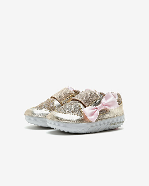 Skechers Learners  -  Ooh Shiny Küçük Kız Çocuk Sarı Ilk Adım Ayakkabısı 302898N GLD-2