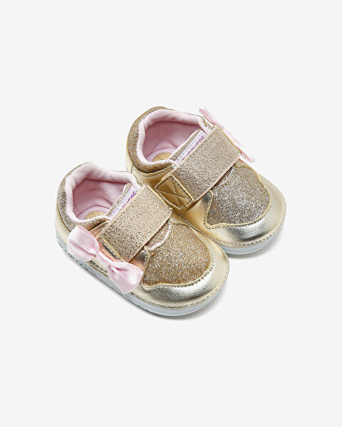 Skechers Learners  -  Ooh Shiny Küçük Kız Çocuk Sarı Ilk Adım Ayakkabısı 302898N GLD-5