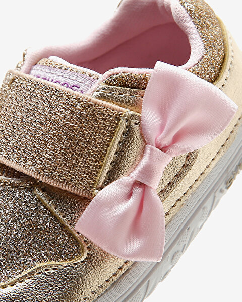 Skechers Learners  -  Ooh Shiny Küçük Kız Çocuk Sarı Ilk Adım Ayakkabısı 302898N GLD-6
