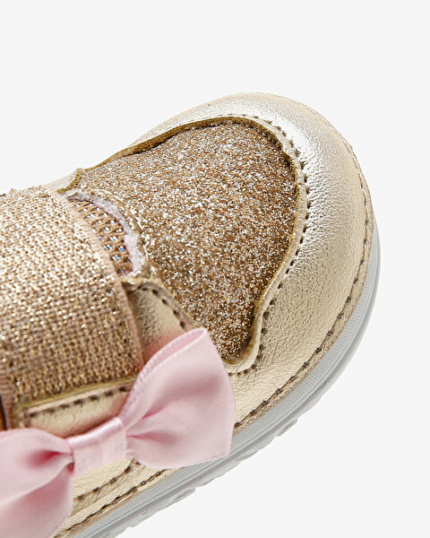 Skechers Learners  -  Ooh Shiny Küçük Kız Çocuk Sarı Ilk Adım Ayakkabısı 302898N GLD-8