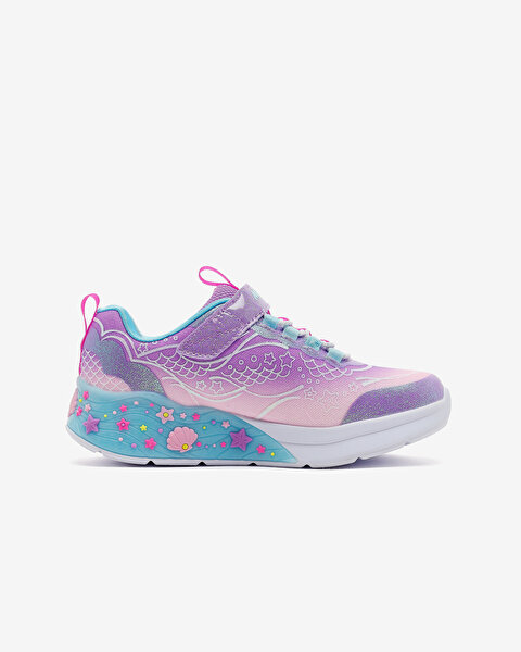 Skechers Mermaid Dreams Büyük Kız Çocuk Mor Işıklı Spor Ayakkabı 303060L LVMT-1