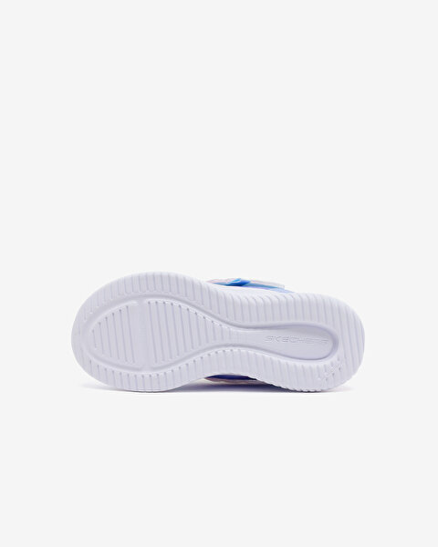 Skechers Jumpsters Küçük Kız Çocuk Mavi Işıklı Spor Ayakkabı 303068N LTBL-4