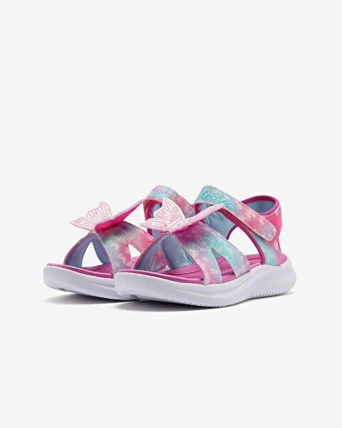 Skechers Jumpsters Sandal - Butterfly Brites Büyük Kız Çocuk Pembe Işıklı Sandalet 303109L PKMT-3