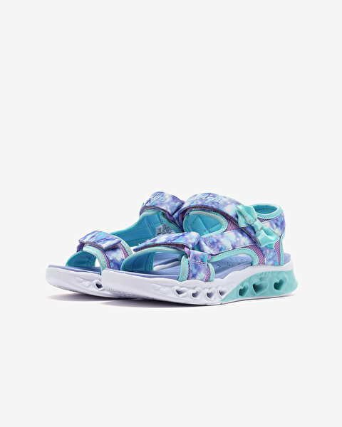 Skechers Flutter Hearts Sandal-blurry Love Büyük Kız Çocuk Mor Işıklı Sandalet 303110L LVAQ-3