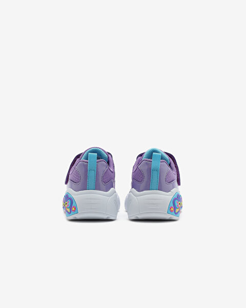 Skechers Play Scene - Fun Squad Küçük Kız Çocuk Mor Spor Ayakkabı 303158N PRMT-4