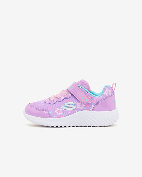 Skechers Bounder - Lil Star Friends Küçük Kız Çocuk Mor Spor Ayakkabı 303167N LVMT