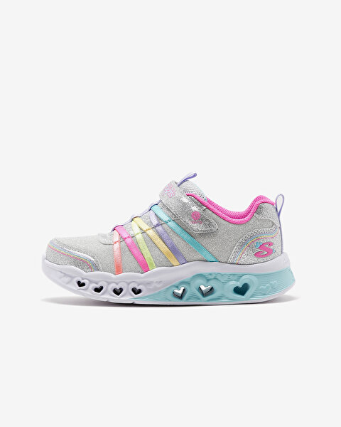 Skechers Flutter Heart Lights  -  Rainbow Bestie