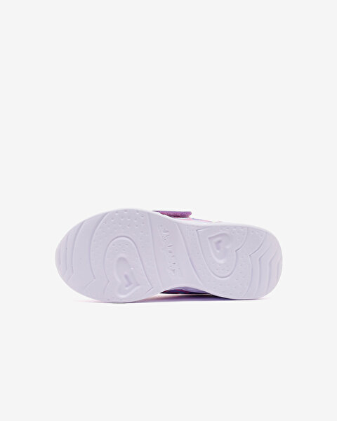 Skechers Heart Lights Boogie Land Küçük Kız Çocuk Mor Işıklı Spor Ayakkabı 303258N LVMT-4