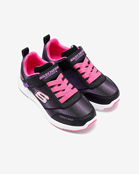 Skechers Dynamic Tread - Journey Time Büyük Kız Çocuk Siyah Spor Ayakkabı 303387L BKHP-7