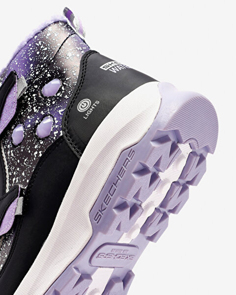 Skechers Storm Blazer Büyük Kız Çocuk Siyah Işıklı Bot 303439L BKLV-7