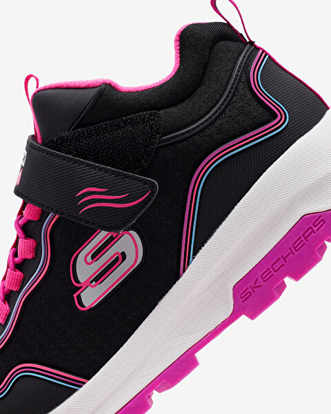 Skechers Storm Blazer - Streamline Coast Büyük Kız Çocuk Siyah Bot 303451L BKMT-9