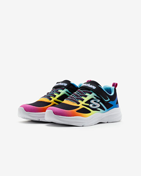 Skechers Power Jams Büyük Kız Çocuk Siyah Spor Ayakkabı 303503L BKMT-2