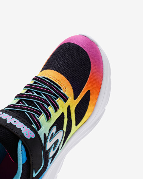 Skechers Power Jams Büyük Kız Çocuk Siyah Spor Ayakkabı 303503L BKMT-9