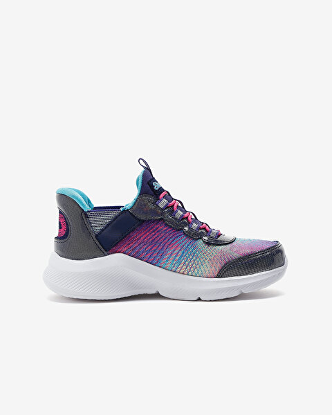 Skechers Dreamy Lites - Colorful Prism - Slip-ins Büyük Kız Çocuk Spor Ayakkabı 303514L NVMT-2