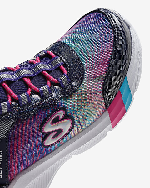 Skechers Dreamy Lites - Colorful Prism - Slip-ins Büyük Kız Çocuk Spor Ayakkabı 303514L NVMT-9