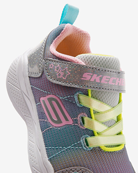 Skechers Snap Sprints 2.0  -  Stars Away Küçük Kız Çocuk Gri Spor Ayakkabı 303518N GYMT-11