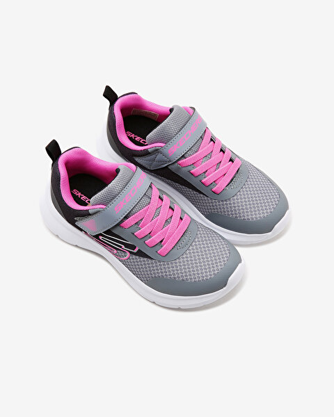 Skechers Skech Fast  -  Trending Color Büyük Kız Çocuk Siyah Spor Ayakkabı 303534L BKGY-7