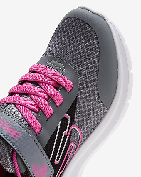 Skechers Skech Fast  -  Trending Color Büyük Kız Çocuk Siyah Spor Ayakkabı 303534L BKGY-8