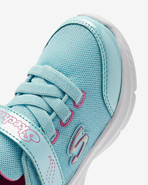 Skechers Sole Swifters Küçük Kız Çocuk Mavi Spor Ayakkabı 303563N AQPK-10