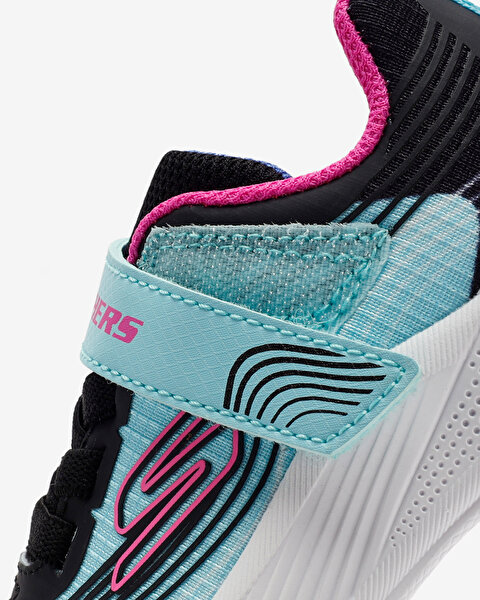 Skechers Microspec Advance Küçük Kız Çocuk Mavi Spor Ayakkabı 303575N AQPR-7