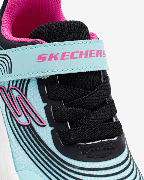 Skechers Microspec Advance Küçük Kız Çocuk Mavi Spor Ayakkabı 303575N AQPR-8