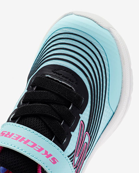 Skechers Microspec Advance Küçük Kız Çocuk Mavi Spor Ayakkabı 303575N AQPR-9