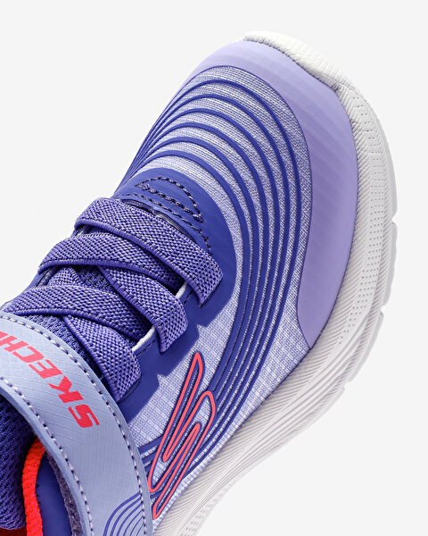 Skechers Microspec Advance Küçük Kız Çocuk Mor Spor Ayakkabı 303575N LVNP-9