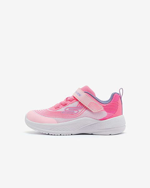 Skechers Microspec Advance Küçük Kız Çocuk Pembe Spor Ayakkabı 303575N LTPL