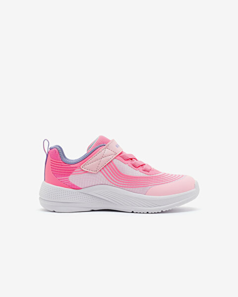 Skechers Microspec Advance Küçük Kız Çocuk Pembe Spor Ayakkabı 303575N LTPL-1