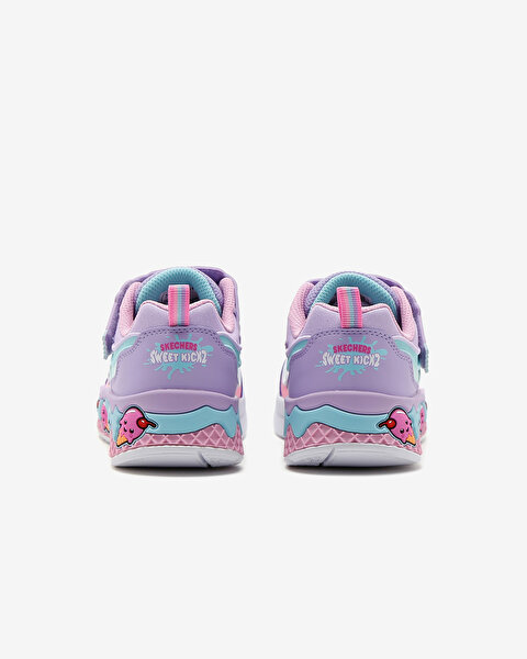 Skechers Sundae Sweeties Büyük Kız Çocuk Mor Spor Ayakkabı 303625L LVMT-4