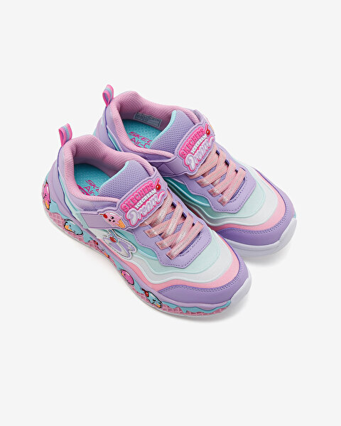 Skechers Sundae Sweeties Büyük Kız Çocuk Mor Spor Ayakkabı 303625L LVMT-5