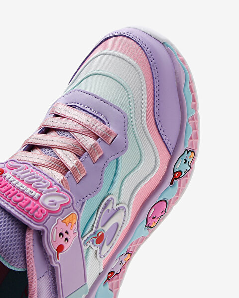 Skechers Sundae Sweeties Büyük Kız Çocuk Mor Spor Ayakkabı 303625L LVMT-6