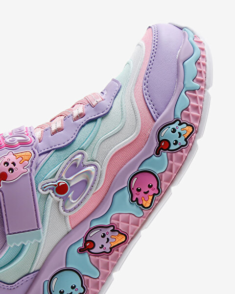 Skechers Sundae Sweeties Büyük Kız Çocuk Mor Spor Ayakkabı 303625L LVMT-7