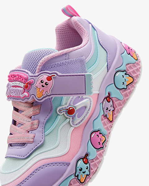 Skechers Sundae Sweeties Büyük Kız Çocuk Mor Spor Ayakkabı 303625L LVMT-8