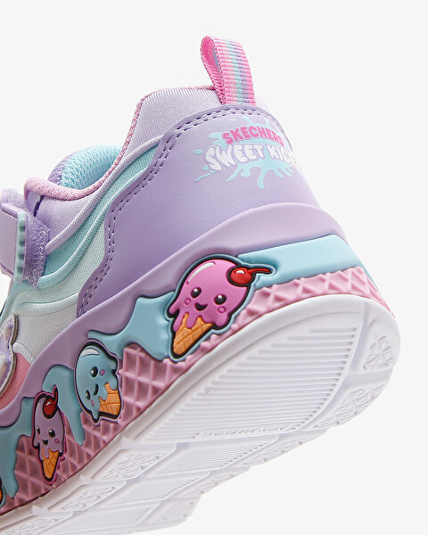 Skechers Sundae Sweeties Büyük Kız Çocuk Mor Spor Ayakkabı 303625L LVMT-9