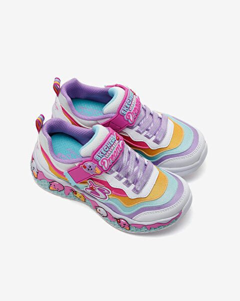 Skechers Sundae Sweeties Büyük Kız Çocuk Çok Renkli Spor Ayakkabı 303625L MLT-5