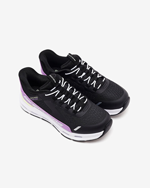 Skechers Glide-step + Büyük Kız Çocuk Siyah Spor Ayakkabı 303654L BKPR-5