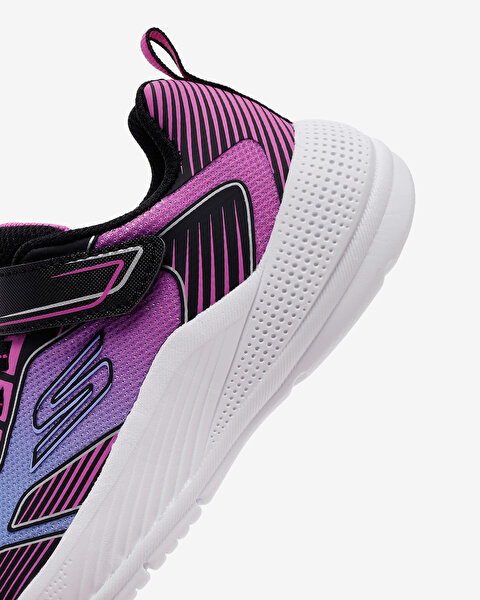 Skechers Microspec Advance Büyük Kız Çocuk Siyah Spor Ayakkabı 303657L BKMT-6