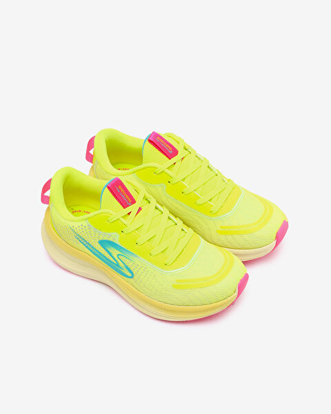Skechers Max Cushioning Ascend-aura Speed Büyük Kız Çocuk Sarı Spor Ayakkabı 303665L LMMT-5
