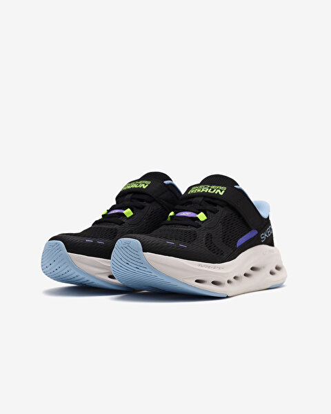 Skechers Max Cushioning Glide-step Büyük Kız Çocuk Siyah Spor Ayakkabı 303684L BKBL-2