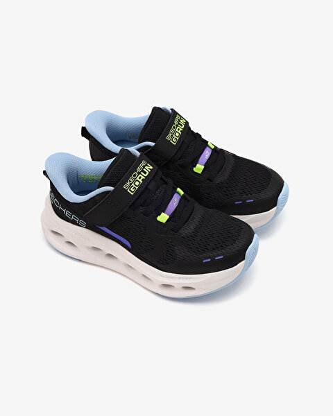 Skechers Max Cushioning Glide-step Büyük Kız Çocuk Siyah Spor Ayakkabı 303684L BKBL-5
