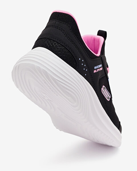 Skechers Bounder Pro Büyük Kız Çocuk Siyah Spor Ayakkabı 303690L BLK-6