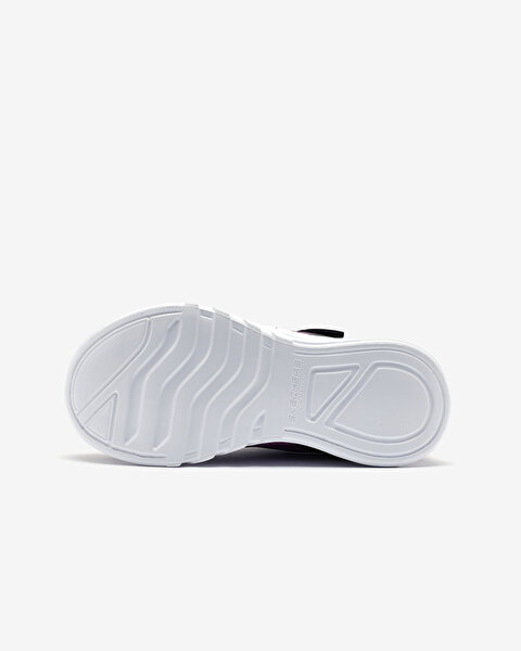 Skechers Flicker Flash - Light Takeover Büyük Kız Çocuk Siyah Işıklı Spor Ayakkabı 303704L BKMT-3