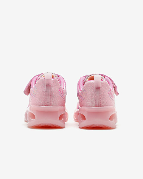 Skechers Twisty Ice Büyük Kız Çocuk Pembe Işıklı Spor Ayakkabı 303710L LPMT-5